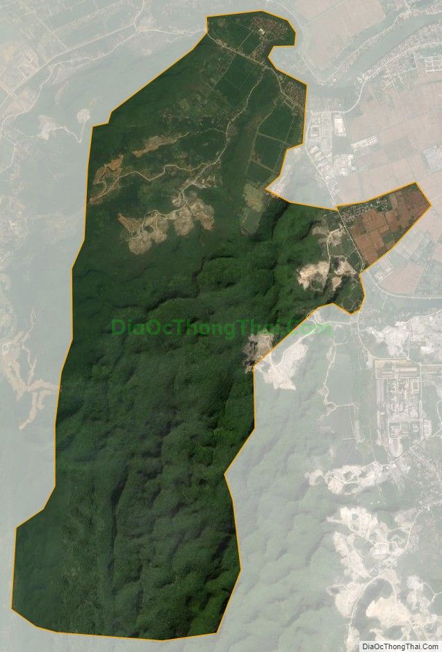 Bản đồ vệ tinh xã Liên Sơn, huyện Kim Bảng