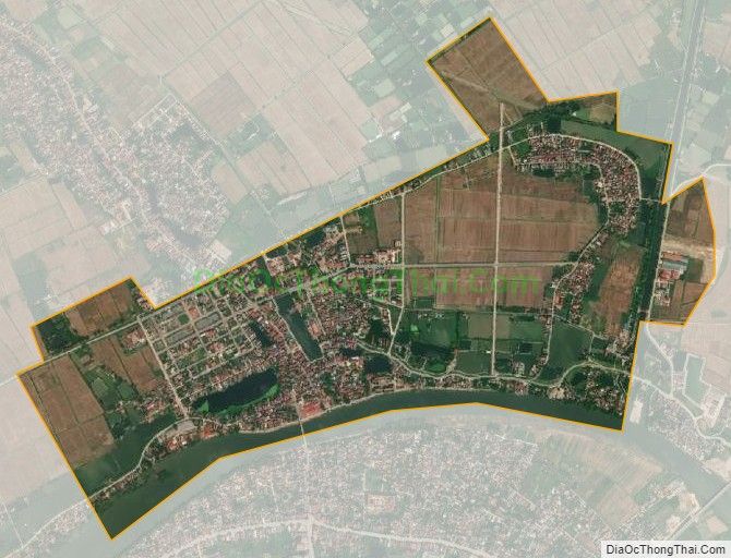 Bản đồ vệ tinh Thị trấn Quế, huyện Kim Bảng