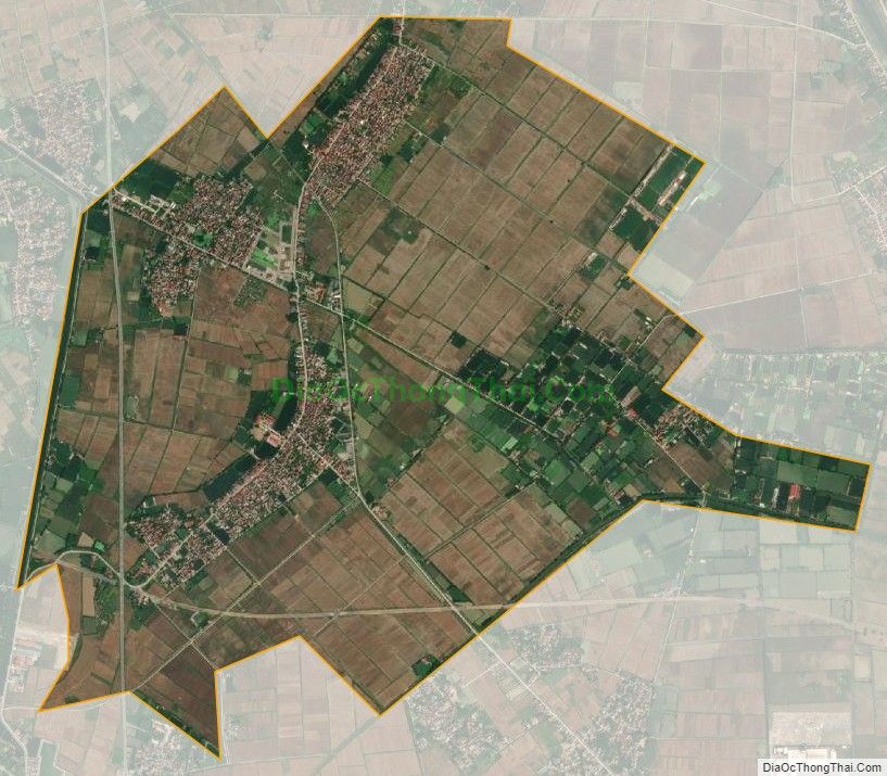Bản đồ vệ tinh xã Văn Xá, huyện Kim Bảng