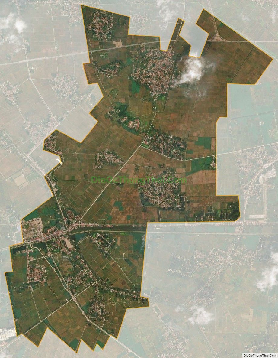 Bản đồ vệ tinh xã Bắc Lý, huyện Lý Nhân