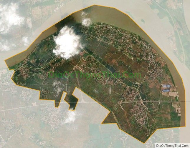 Bản đồ vệ tinh xã Chân Lý, huyện Lý Nhân