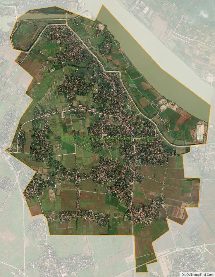 Bản đồ vệ tinh xã Nguyên Lý, huyện Lý Nhân