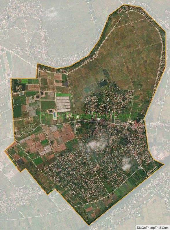 Bản đồ vệ tinh xã Xuân Khê, huyện Lý Nhân