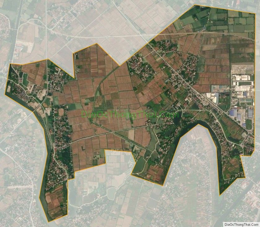 Bản đồ vệ tinh xã Kim Bình, thành phố Phủ Lý