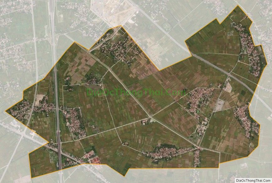 Bản đồ vệ tinh xã Liêm Tiết, thành phố Phủ Lý