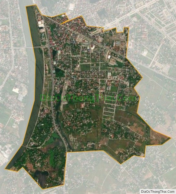 Bản đồ vệ tinh phường Thanh Châu, thành phố Phủ Lý