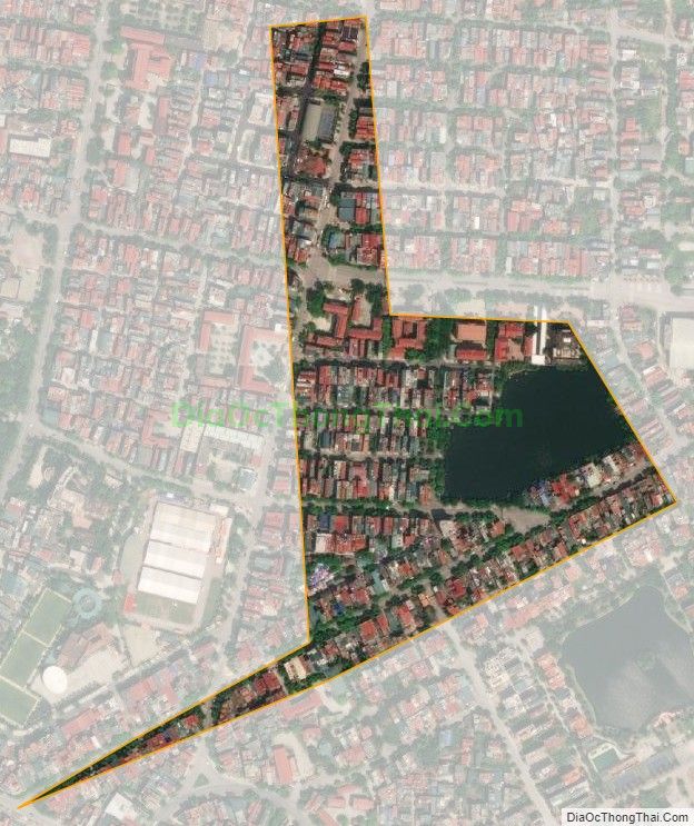 Bản đồ vệ tinh phường Trần Hưng Đạo, thành phố Phủ Lý