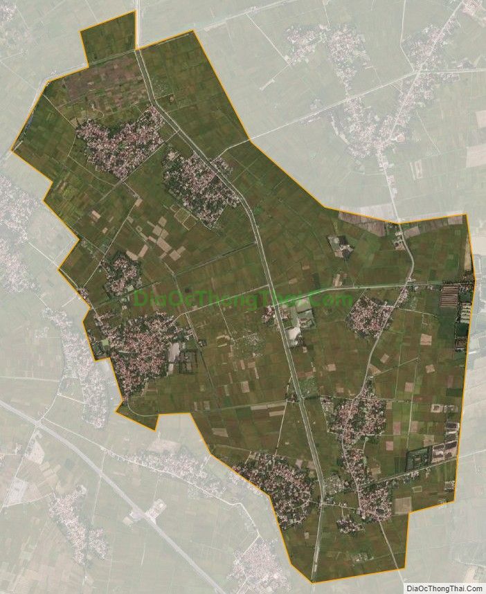 Bản đồ vệ tinh xã Trịnh Xá, thành phố Phủ Lý