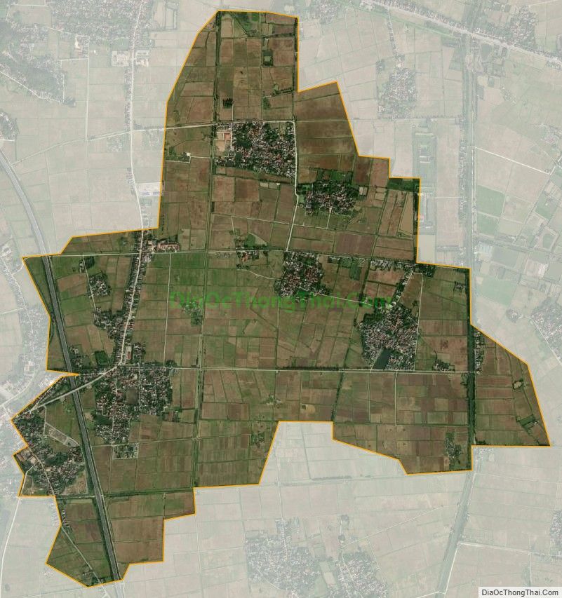 Bản đồ vệ tinh xã Liêm Thuận, huyện Thanh Liêm