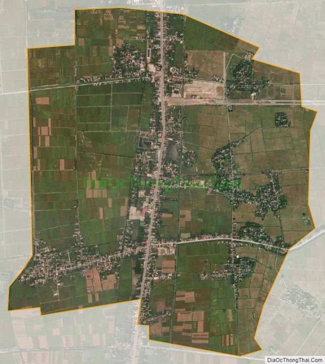 Bản đồ vệ tinh xã Thanh Phong, huyện Thanh Liêm