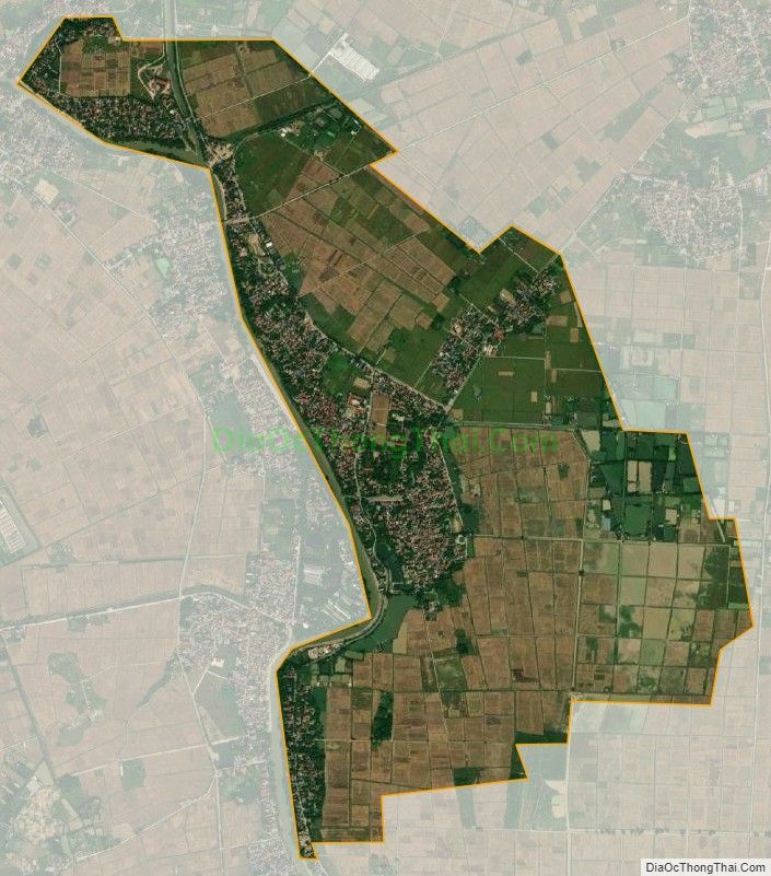 Bản đồ vệ tinh xã Đồng Phú, huyện Chương Mỹ