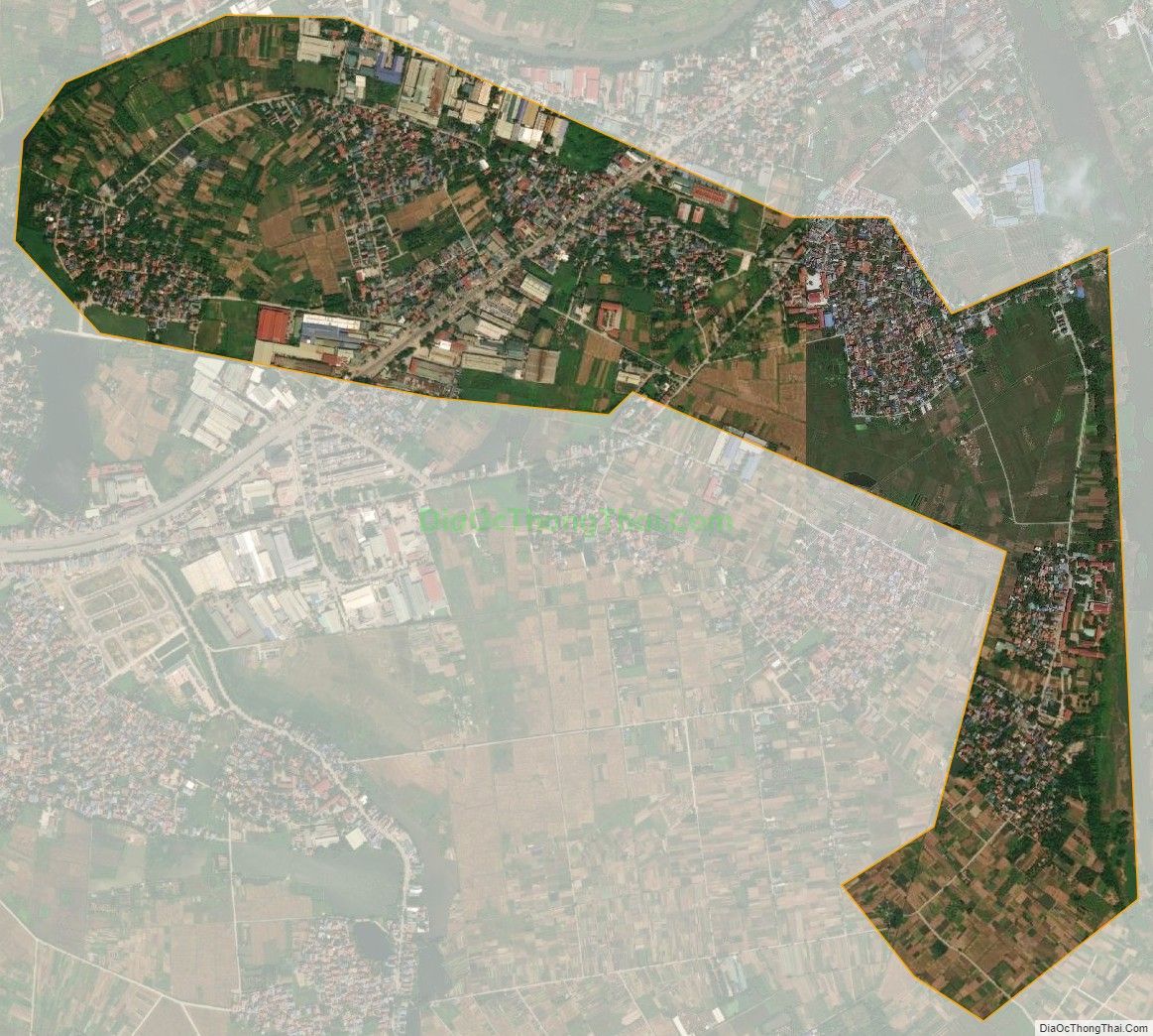 Bản đồ vệ tinh phường Biên Giang, quận Hà Đông