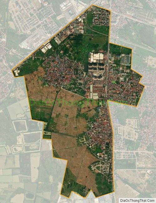 Bản đồ vệ tinh phường Phú Lãm, quận Hà Đông