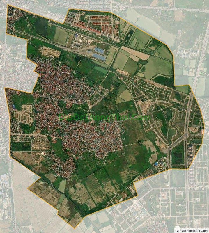Bản đồ vệ tinh phường Phú Lương, quận Hà Đông