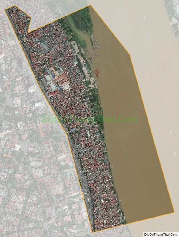 Bản đồ vệ tinh phường Chương Dương, quận Hoàn Kiếm