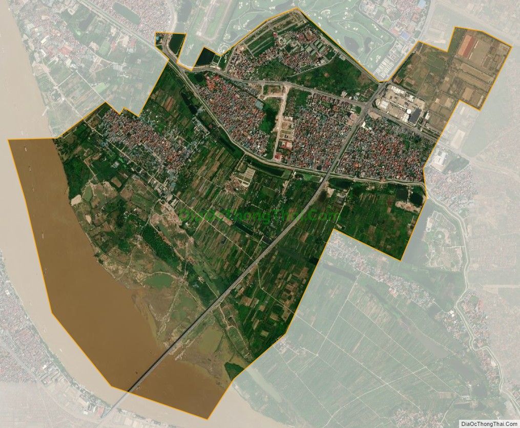 Bản đồ vệ tinh phường Long Biên, quận Long Biên
