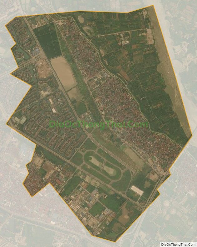 Bản đồ vệ tinh phường Phúc Lợi, quận Long Biên
