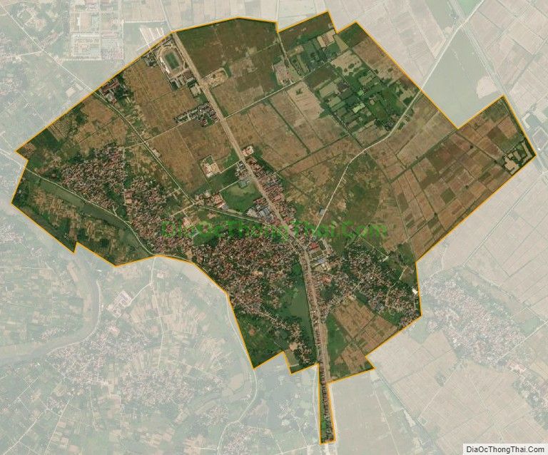 Bản đồ vệ tinh Thị trấn Kim Bài, huyện Thanh Oai