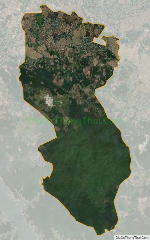 Bản đồ vệ tinh xã Cẩm Quan, huyện Cẩm Xuyên
