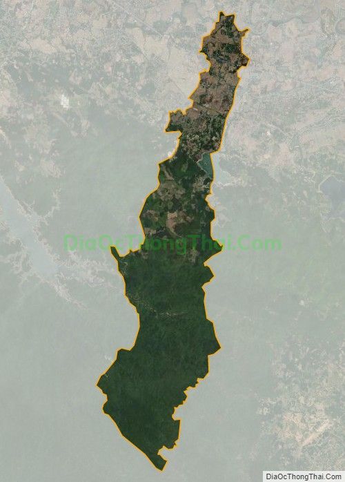 Bản đồ vệ tinh xã Cẩm Thịnh, huyện Cẩm Xuyên