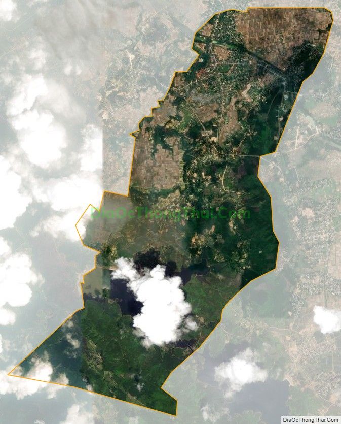 Bản đồ vệ tinh Thị trấn Đồng Lộc, huyện Can Lộc