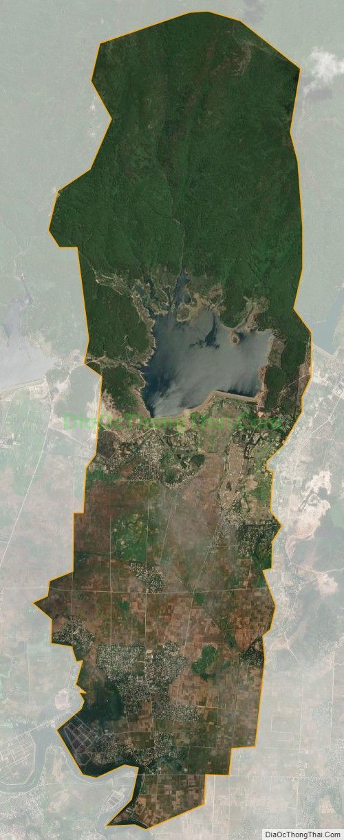 Bản đồ vệ tinh xã Thuần Thiện, huyện Can Lộc