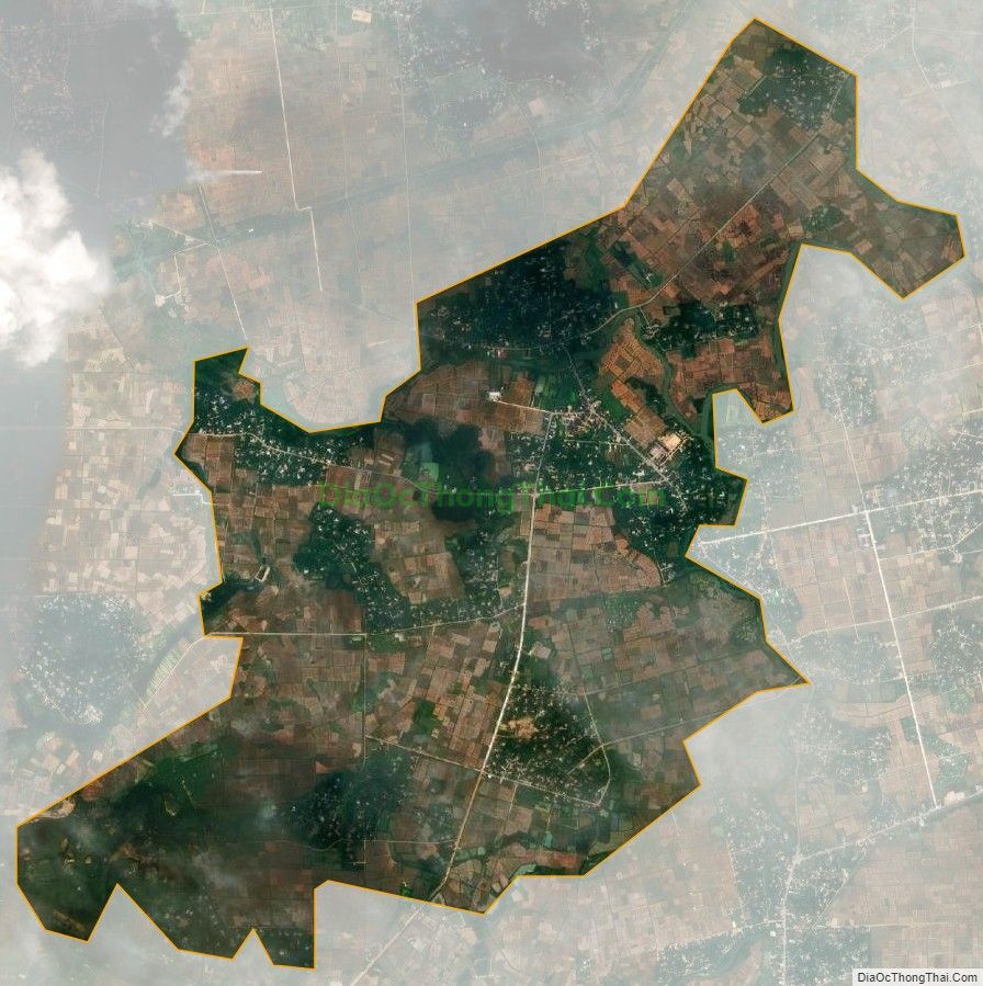 Bản đồ vệ tinh xã Vĩnh Lộc (cũ), huyện Can Lộc