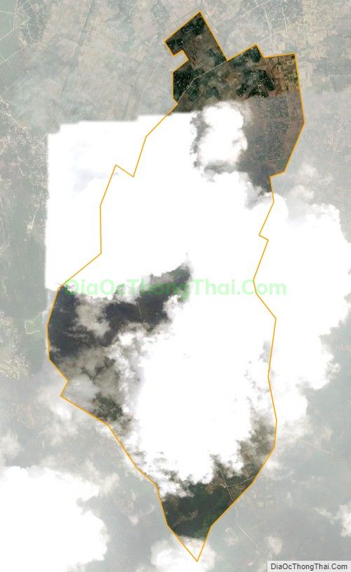 Bản đồ vệ tinh xã Đức An (cũ), huyện Đức Thọ