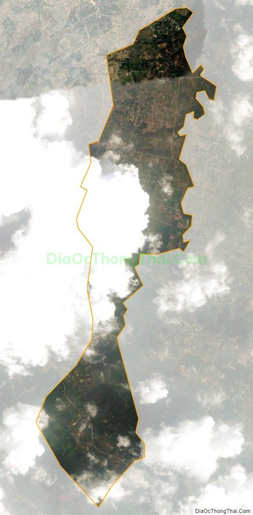 Bản đồ vệ tinh xã Đức Dũng (cũ), huyện Đức Thọ