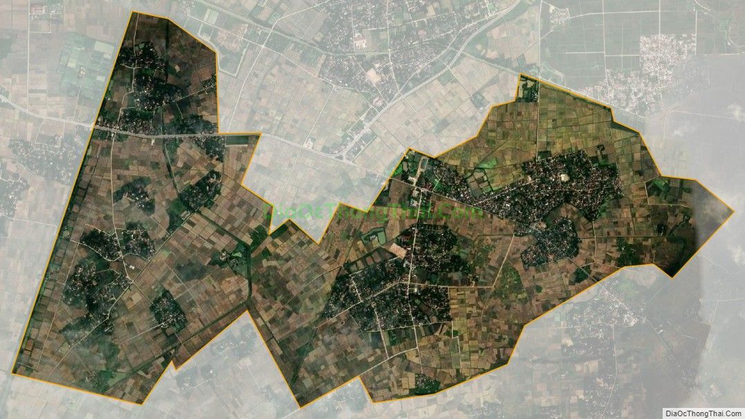 Bản đồ vệ tinh xã Đức Lâm (cũ), huyện Đức Thọ
