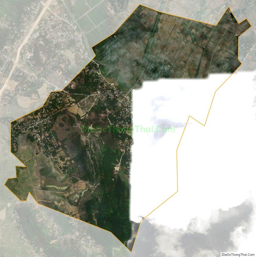 Bản đồ vệ tinh xã Đức Lập (cũ), huyện Đức Thọ