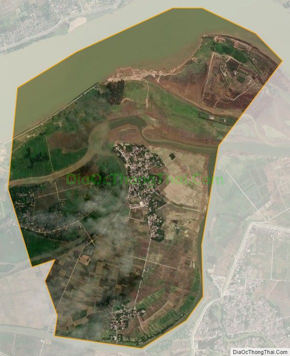 Bản đồ vệ tinh xã Đức Vĩnh (cũ), huyện Đức Thọ