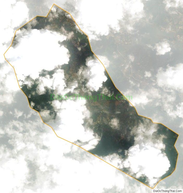 Bản đồ vệ tinh xã Tân Hương, huyện Đức Thọ