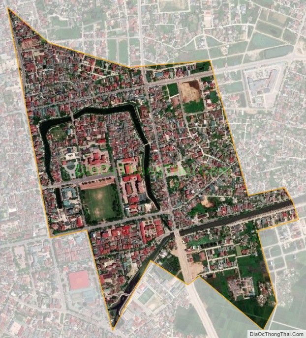 Bản đồ vệ tinh phường Tân Giang, thành phố Hà Tĩnh