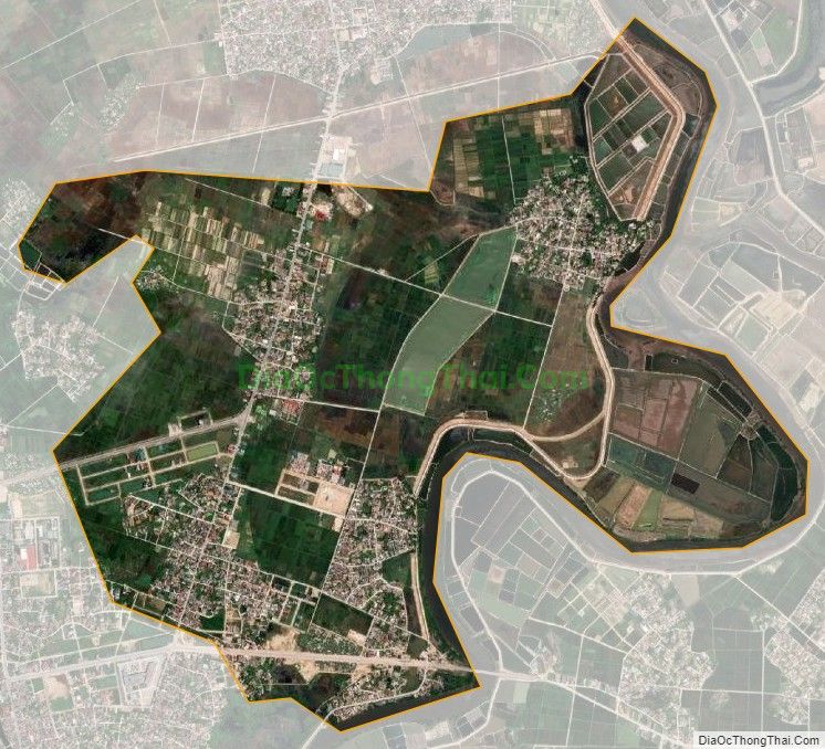Bản đồ vệ tinh xã Thạch Hưng, thành phố Hà Tĩnh