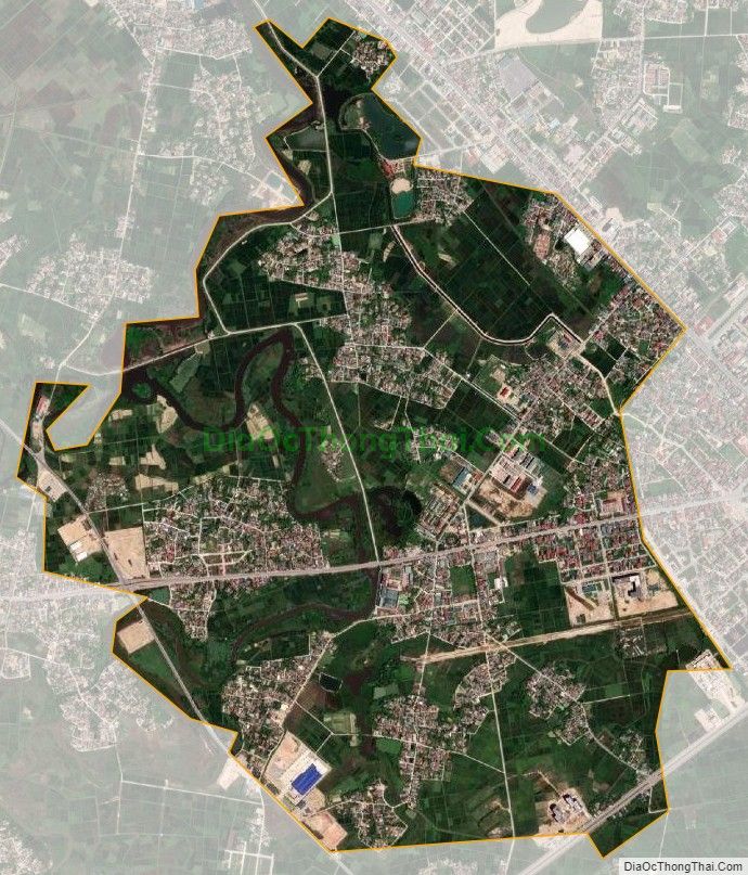 Bản đồ vệ tinh phường Thạch Linh, thành phố Hà Tĩnh
