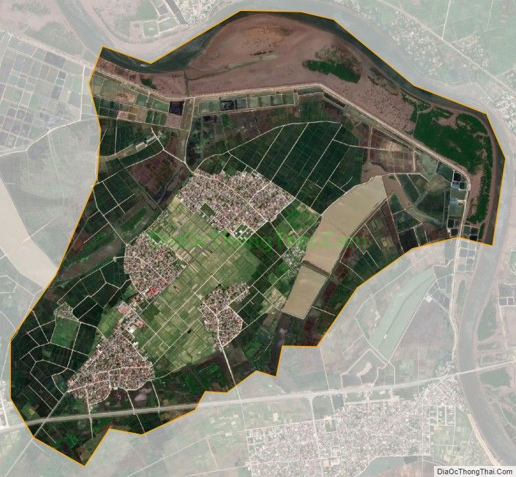 Bản đồ vệ tinh xã Thạch Môn (cũ), thành phố Hà Tĩnh