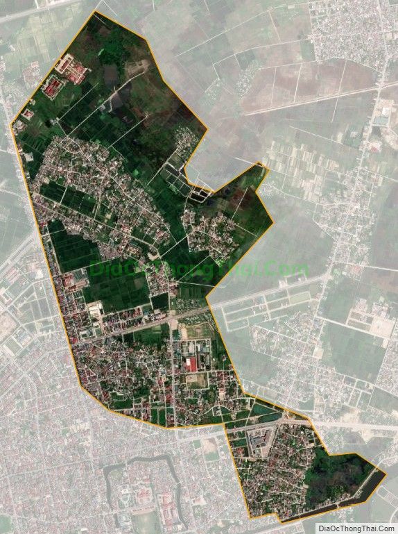 Bản đồ vệ tinh phường Thạch Quý, thành phố Hà Tĩnh