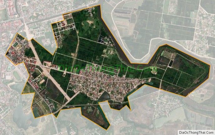 Bản đồ vệ tinh phường Văn Yên, thành phố Hà Tĩnh