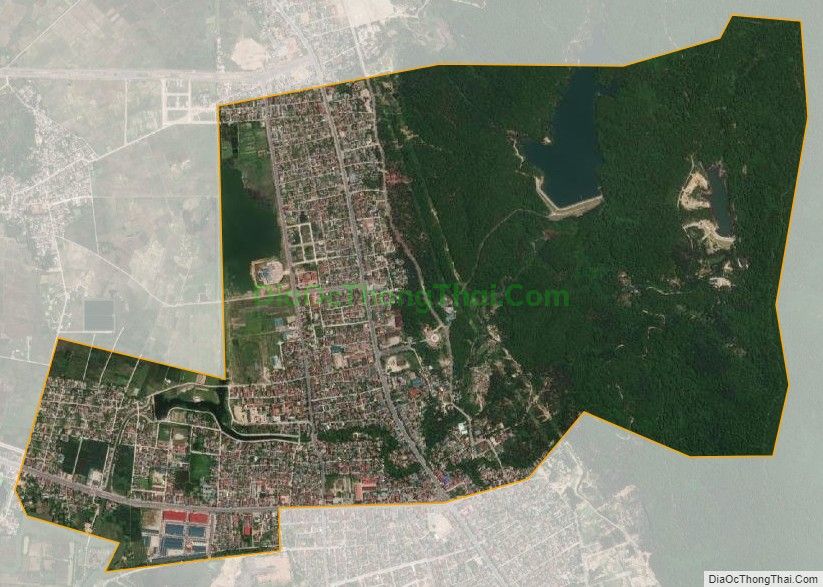 Bản đồ vệ tinh phường Bắc Hồng, thị xã Hồng Lĩnh
