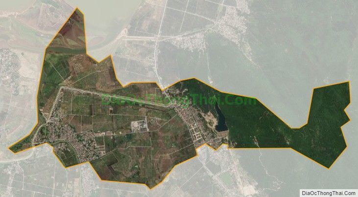 Bản đồ vệ tinh phường Trung Lương, thị xã Hồng Lĩnh