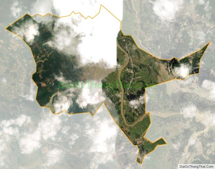 Bản đồ vệ tinh xã Gia Phố, huyện Hương Khê