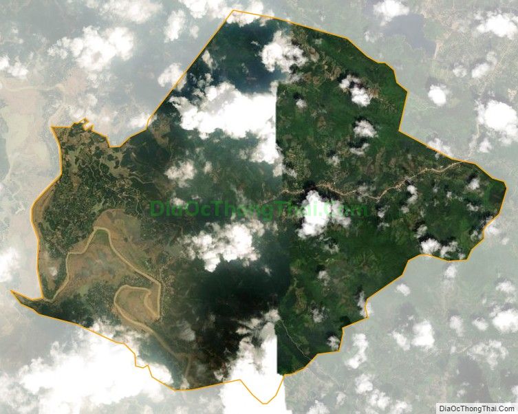 Bản đồ vệ tinh xã Hà Linh, huyện Hương Khê