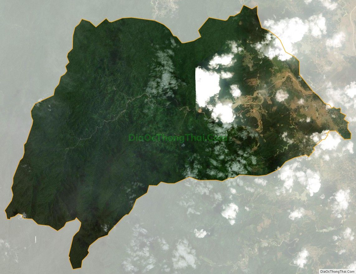 Bản đồ vệ tinh xã Hòa Hải, huyện Hương Khê