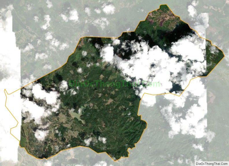 Bản đồ vệ tinh xã Hương Giang, huyện Hương Khê
