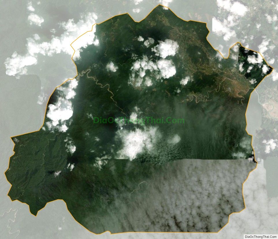 Bản đồ vệ tinh xã Hương Lâm, huyện Hương Khê