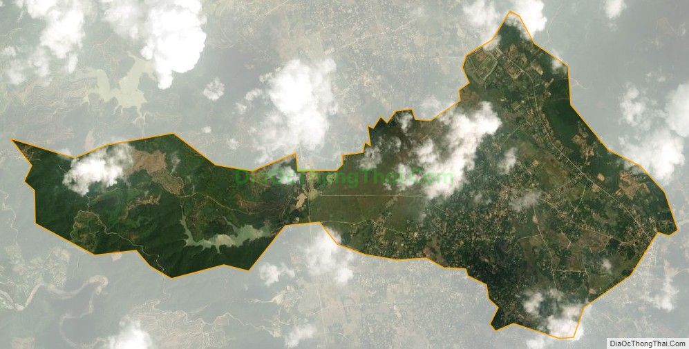 Bản đồ vệ tinh xã Hương Long, huyện Hương Khê