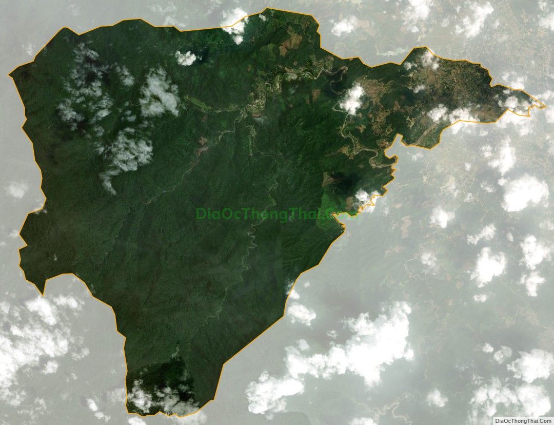 Bản đồ vệ tinh xã Phú Gia, huyện Hương Khê