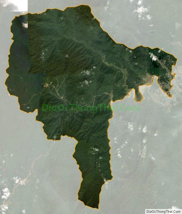 Bản đồ vệ tinh xã Sơn Kim 1, huyện Hương Sơn