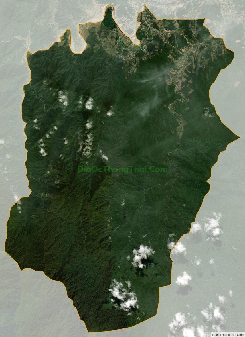 Bản đồ vệ tinh xã Sơn Kim 2, huyện Hương Sơn